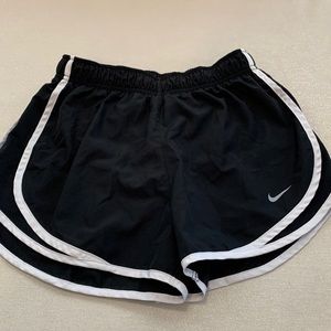 Nike Black with white siding Dri-Fit Shorts Size S